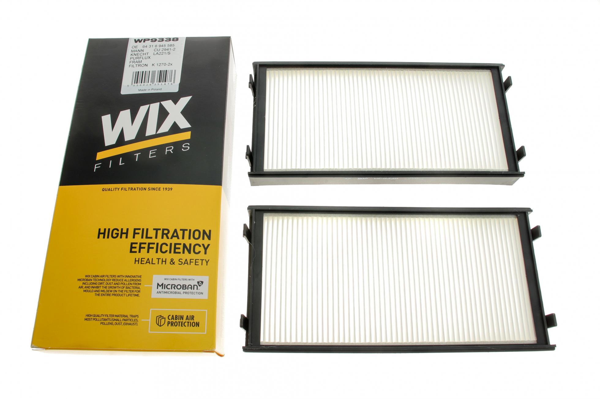 WP9338 WIX FILTERS